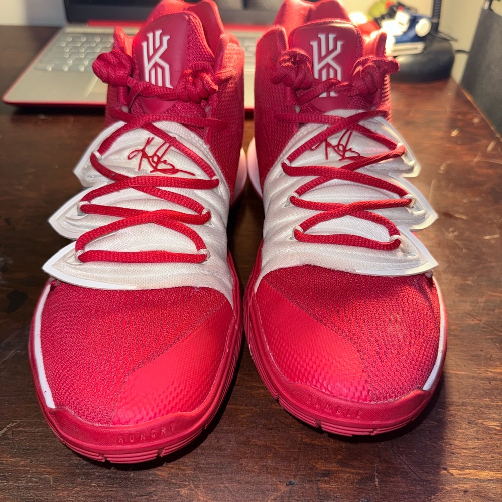 Nike Kyrie 5 Red And White